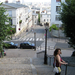 A Rue de Mont Cenis lépcsői a Montmartre-on