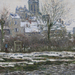 Claude Monet, Eglise de Vétheuil, neige