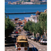 lpi1681 44~Cable-Car-and-Other-Traffic-on-Street-with-Alcatraz-i