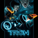 Tron legacy floating heads poster