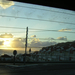 Nazare-i naplemente autóból