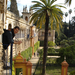 Sevilla - a királyi palota kertje
