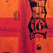 14 REGRESSUS AD UTERUM 15, olaj,vászon,linó, 70x50cm, 2003