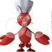 226946-Royalty-Free-RF-Clipart-Illustration-Of-A-3d-Lobster-Chef