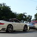 Porsche 911 Turbo Cabriolet combo Aston Martin V8 Vantage Roadst