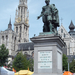 Rubens szobra Antwerpenben a Grote Markton