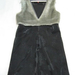 90807A-08 PRADA BLACK COTTON&VELOUR DRESS SIZE 2 4 6 PRICE USD 4