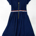 90715C-14 GUCCI BLUE SILK JERSEY DRESS SIZE 2 4 6 PRICE USD 37[1