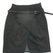 90726A-43 GUCCI BLACK COTTON SWEATSHIRT SKIRT SIZE 2 4 6 PRICE U