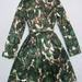 90806A-24 GUCCI GREEN COTTON&POLYESTER DUSTCOAT SIZE 2 4 6(BACK)