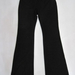 90807A-46 GUCCI BLACK COTTON JERSEY TROUSERS SIZE 2 4 6 8 PRICE 