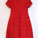 90804B-31 CHANEL RED WOOL DRESS SIZE 2 4 6(BACK) PRICE USD 46[1]