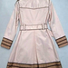 90806B-40A CHANEL PINK POLYESTER DUSTCOAT SIZE 2 4 6(BACK) PRICE