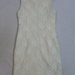 91017A-04 CHANEL WHITE WOOL&COTTON DRESS SIZE 2 4 6 (BACK) PRICE