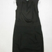 90715A-26B CK BLACK SILK SATIN&COTTON DRESS SIZE 2 4 6 PRICE USD