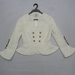 90801A-15 CK WHITE COTTON COAT SIZE 2 4 6 PRICE USD 39[1]