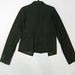 91014A-05  CK BLACK COTTON&WOOL COAT SIZE 2 4 6(BACK) PRICE USD4