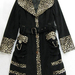 90926B-13 MOSCHINO BLACK WOOL COAT SIZE 36 38 40 PRICE USD 51