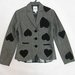 91021A-01   MOSCHINO BLACK WOOL JACKET SIZE 2 4 6 PRICE USD46